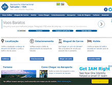 Tablet Screenshot of aeroportosalvador.net